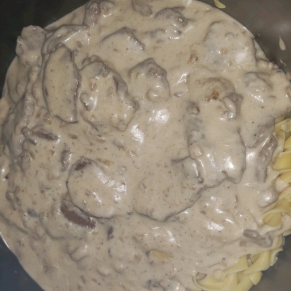 Venison Stroganoff