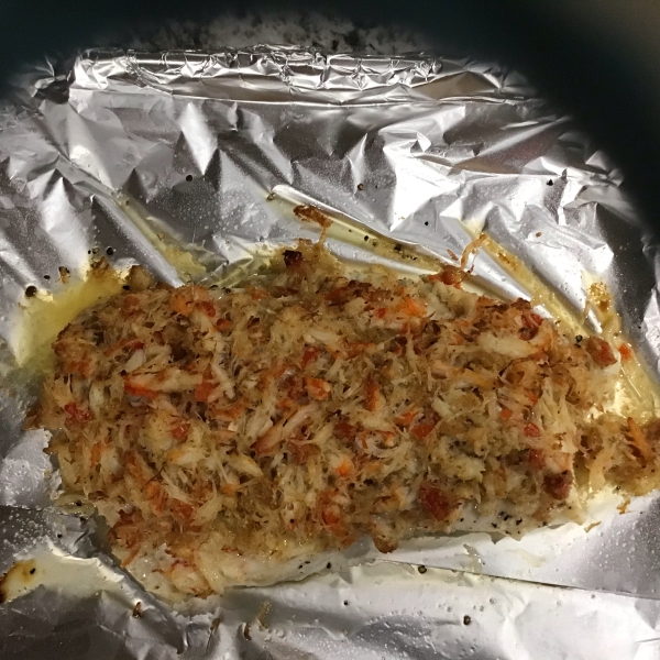 Crab Crusted Grouper