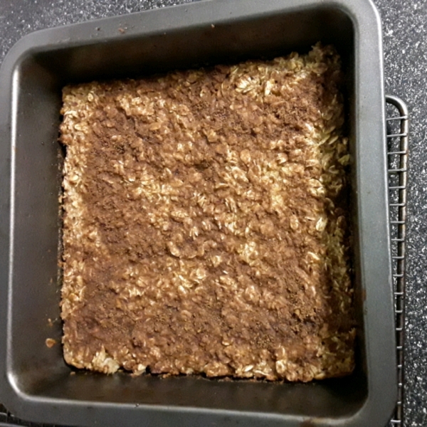 Banana Bread Baked Oatmeal Bars