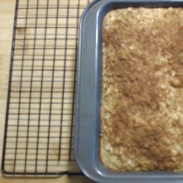 Banana Bread Baked Oatmeal Bars