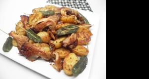 Classy Chanterelle Mushrooms and Potatoes