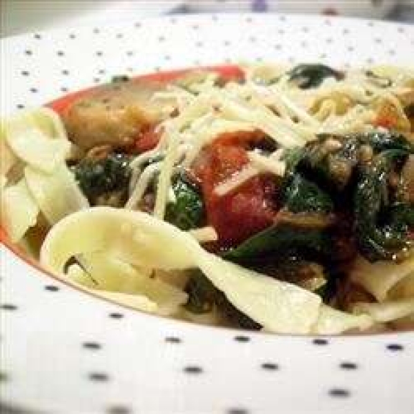 Fried Tomato, Onion, and Mushroom Ragout