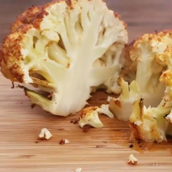 Sriracha Whole Roasted Cauliflower