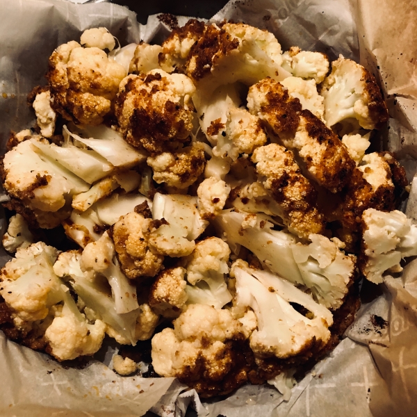 Sriracha Whole Roasted Cauliflower