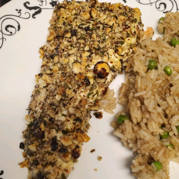 Hazelnut-Crusted Salmon