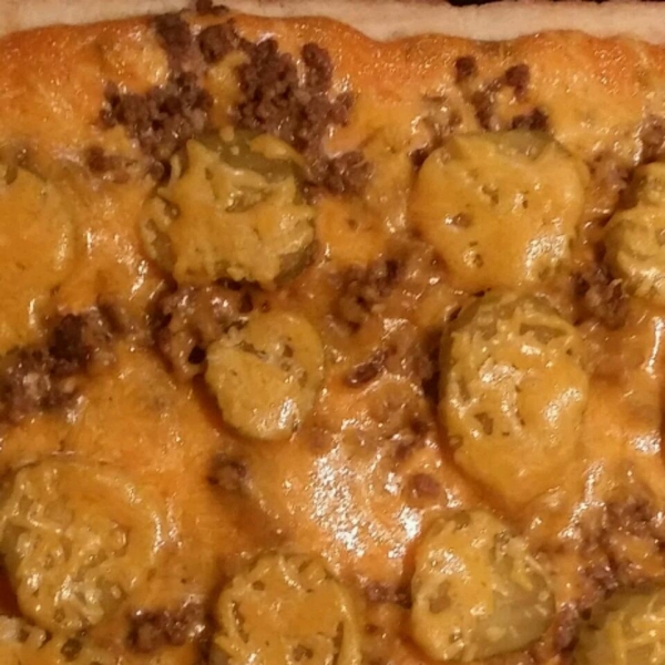 Big Cheeseburger Pizza