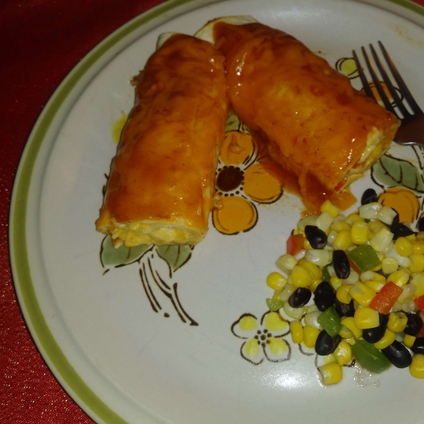 Fiesta Chicken and Black Bean Enchiladas from Mission