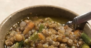 Lentil and Buckwheat Soup