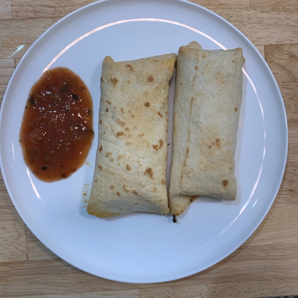 Beef and Bean Chimichangas