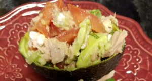 Avocado, Tuna, and Tomato Salad