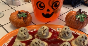 Mini Meatloaf Ghosts