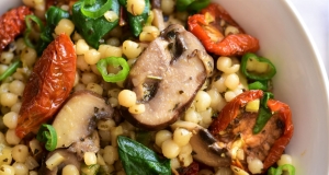 Couscous with Mushrooms and Sun-Dried Tomatoes