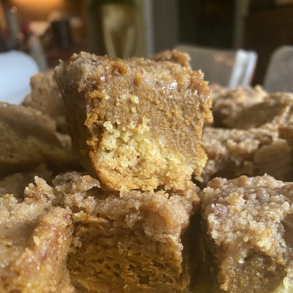 Pumpkin Pie Bars with Cake Mix