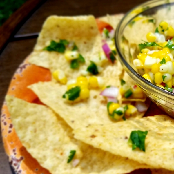 Jewel's Roasted Corn Salsa