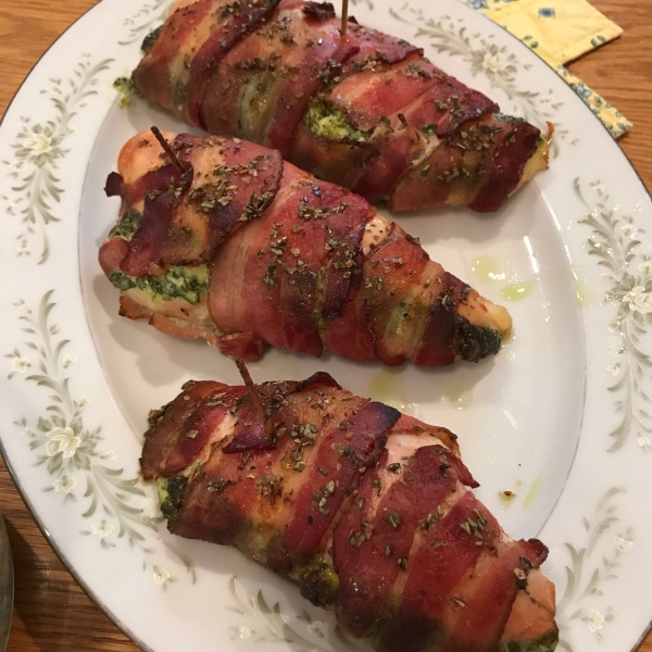 Spinach Stuffed Chicken Breasts