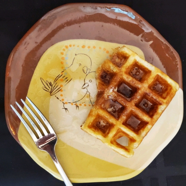 Tender and Easy Buttermilk Waffles