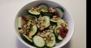 Asian Cucumber and Peanut Salad