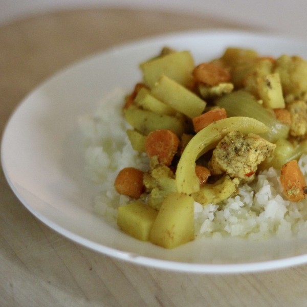 Liz's Slow Cooker Chicken Curry