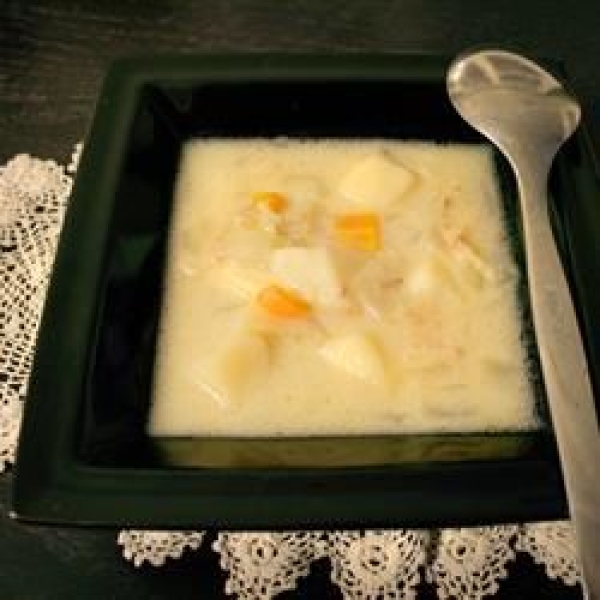 Hearty Potato, Bacon and Onion Soup