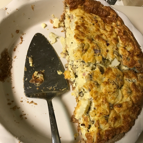 Cauliflower Quiche