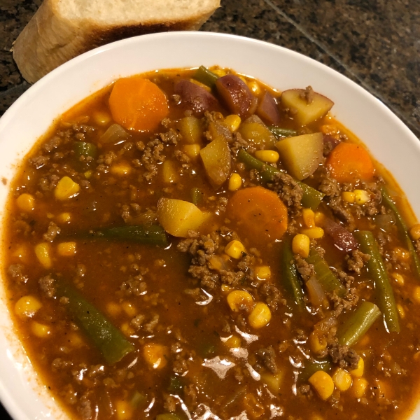 Home-Style Vegetable Beef Soup