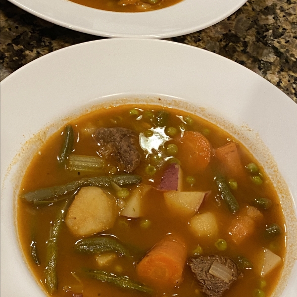 Home-Style Vegetable Beef Soup