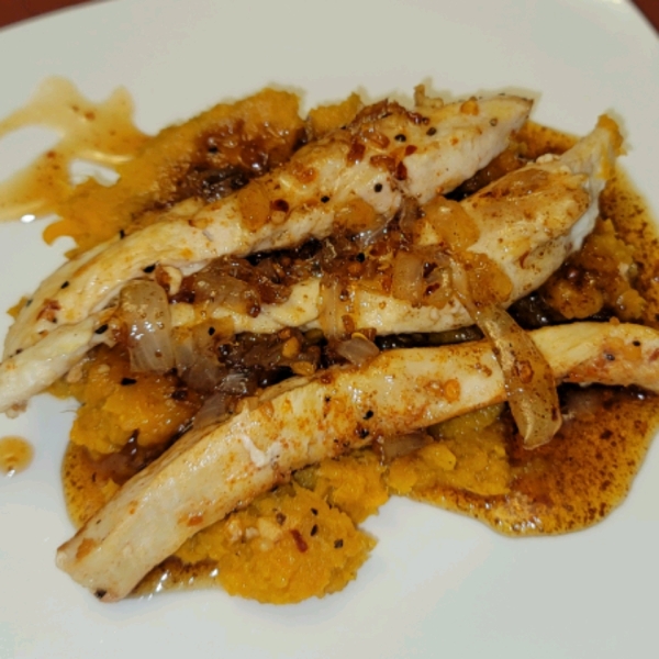 Maple Glazed Chicken with Sweet Potatoes