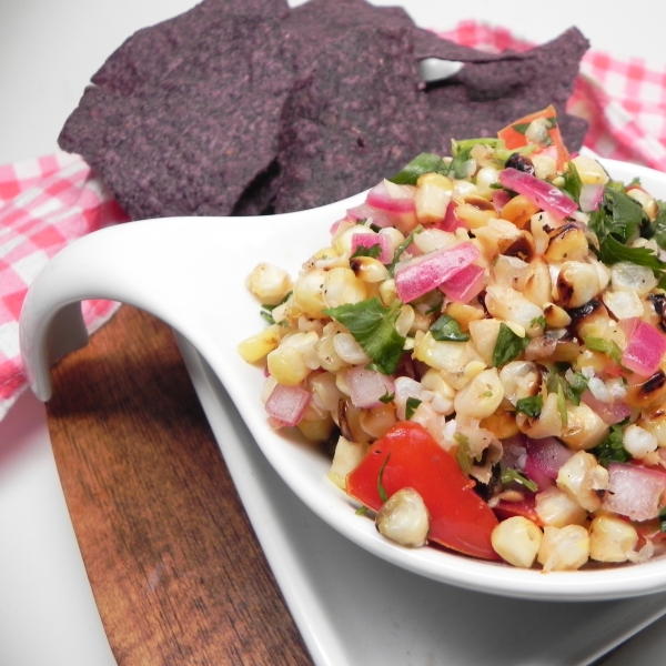 Fire-Roasted Corn Salsa