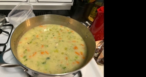 Creamy After-Thanksgiving Turkey Soup