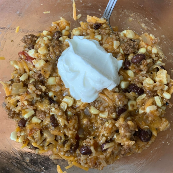 Pressure Cooker Mexican Beef Rice