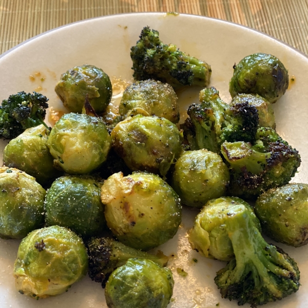 Roasted Buffalo Brussels Sprouts