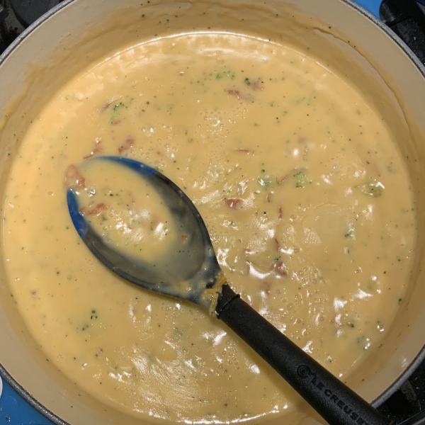 Cheese and Broccoli Chicken Soup