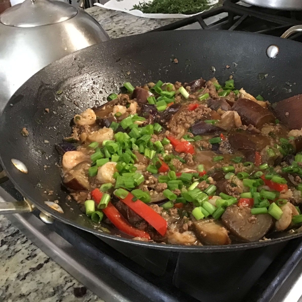 Szechuan Spicy Eggplant