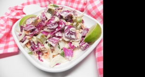 Nadine's Tangy Fish Tacos Slaw