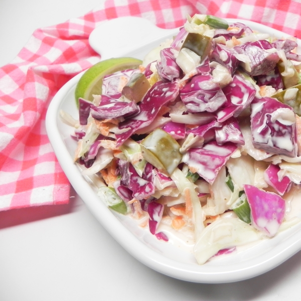 Nadine's Tangy Fish Tacos Slaw