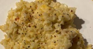 Cheesy Cauliflower Mash