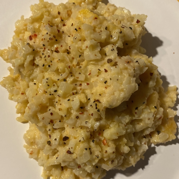 Cheesy Cauliflower Mash