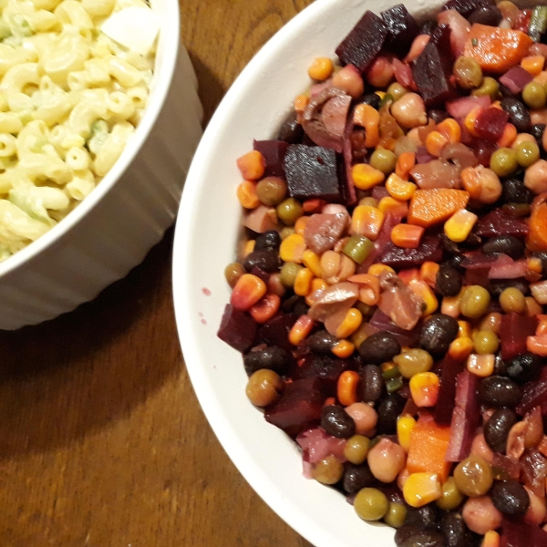 Russian Vinaigrette Beet Salad