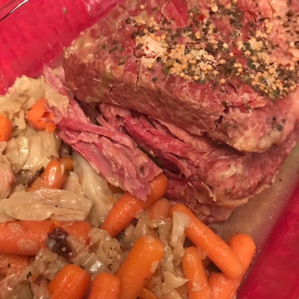 Slow Cooker Corned Beef-Style Brisket