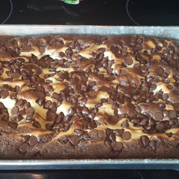 Butterscotch Cream Cheese Brownies