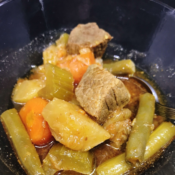 Instant Pot® Beef and Vegetable Soup