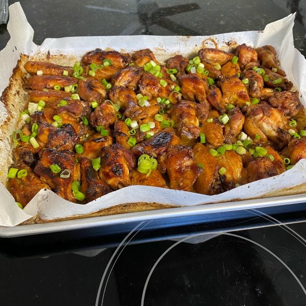 Honey Garlic Chicken Wings