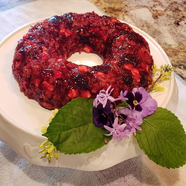 Bing Cherry Congealed Salad