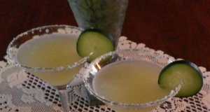 Cucumber Margaritas for a Crowd