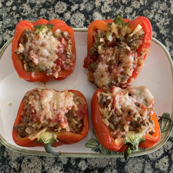 Di's Stuffed Green Peppers