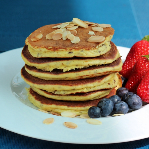 Keto Almond Ricotta Pancakes