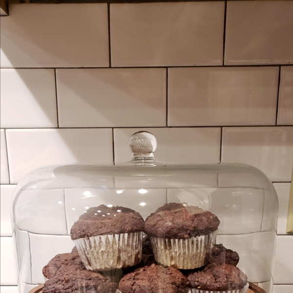 Irresistible Double Chocolate Muffins