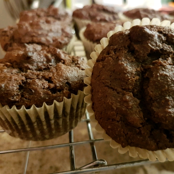 Irresistible Double Chocolate Muffins