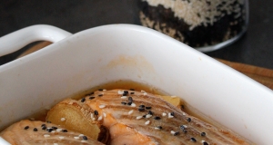 Ginger-Soy Baked Salmon