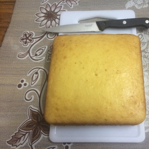 Plain Egg Less Cake